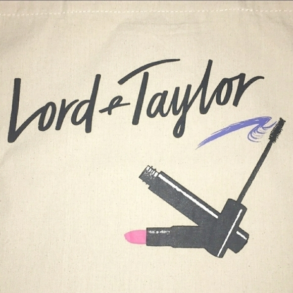 LORD & Taylor Canvas Reusable Shopping Bag Tote… - Picture 2 of 6